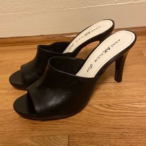 Anne Klein Peep Toe Mules